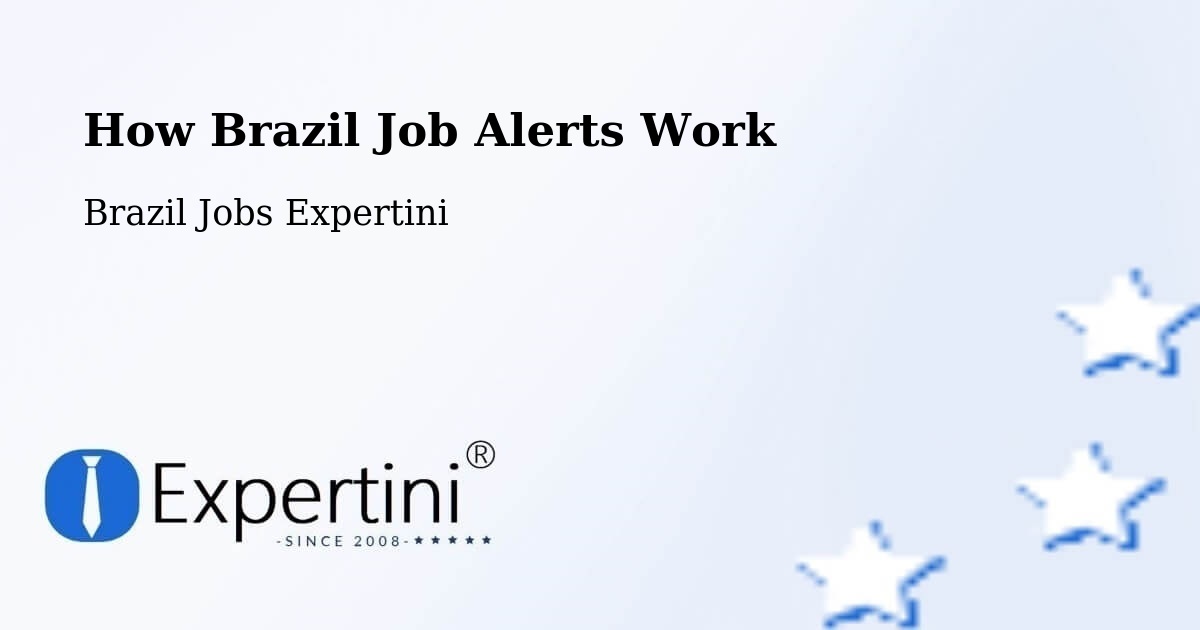 Job Alert System Overview – Perobal - Brazil Jobs Expertini